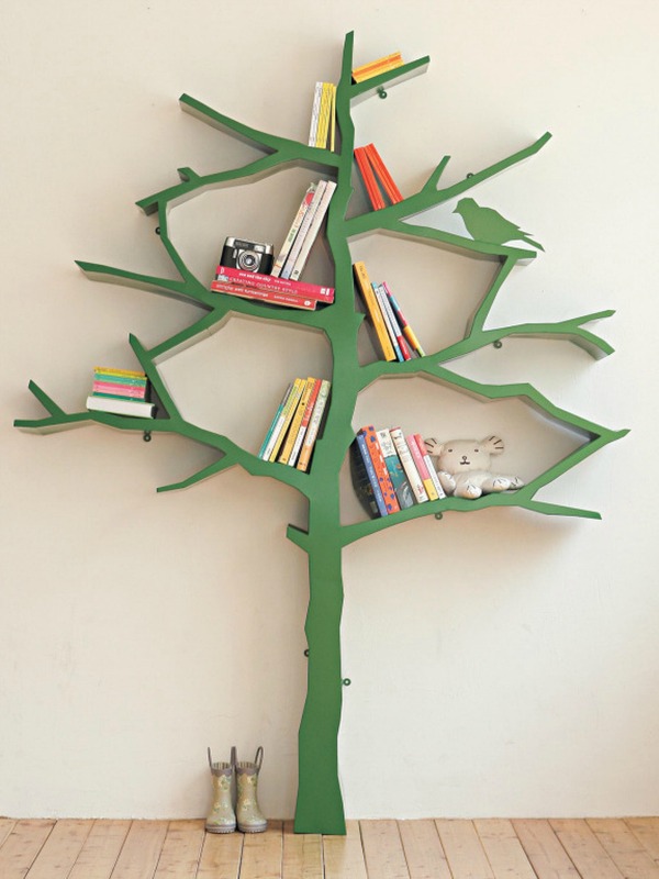 13. Tree bookcase