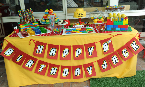 Lego birthday party