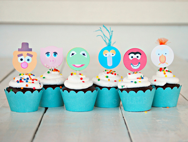 muppet-cupcake-toppers