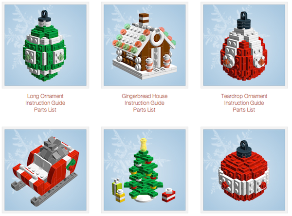 Lego Christmas Decorations