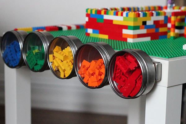 Ikea hack lego table