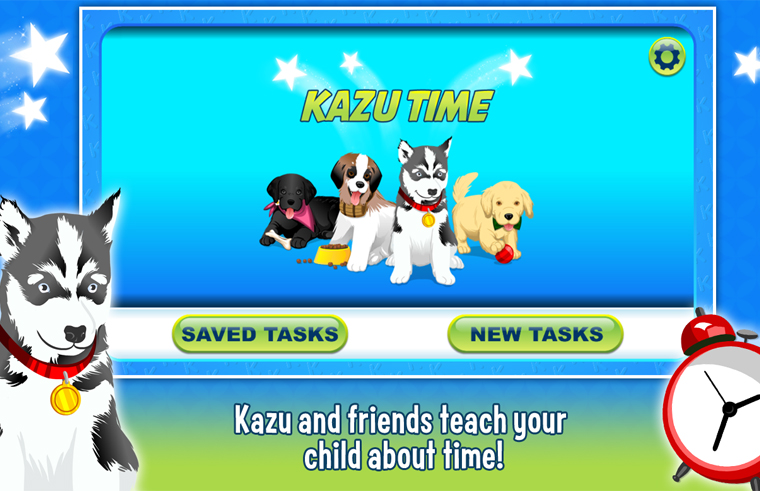 Morning routine ideas for kids - Kazu Time app