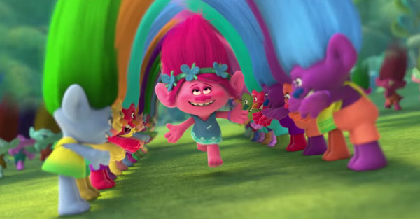 Trolls - the bright new animated film packed with musical talents