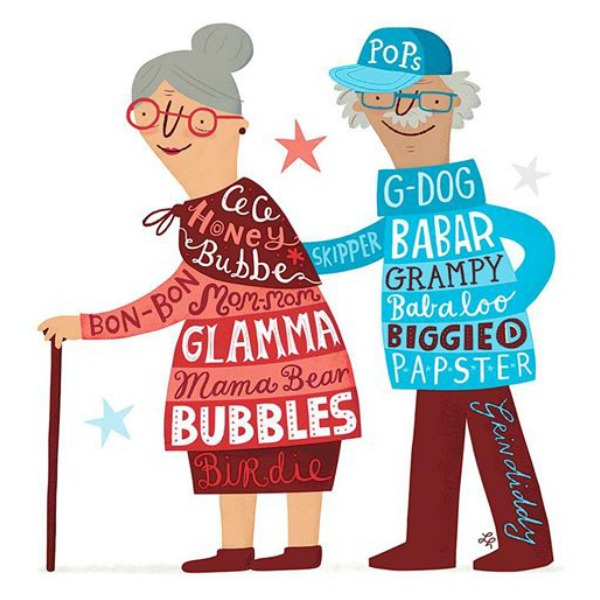 33 Creative Alternative Names for 'Grandma' and 'Grandpa