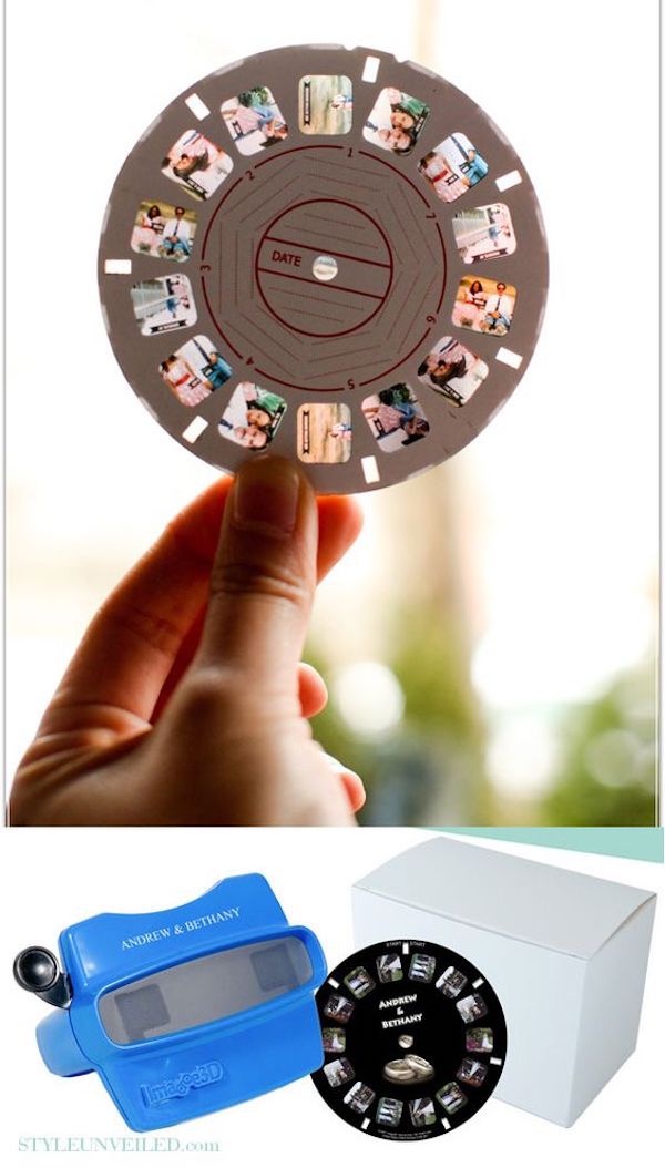 Personalised photographic view master