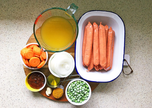 budget-friendly-curried-sausages-recipe