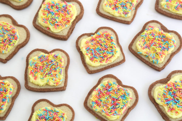 Fairy Bread biscuits via Etsy
