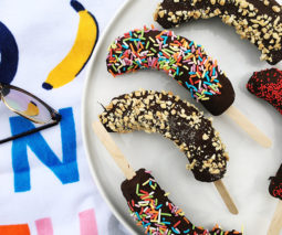 Chocolate covered banana pops recipe - feature