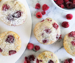 Raspberry yoghurt muffin recipe