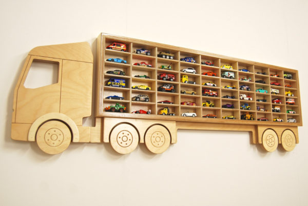 toy car shelf