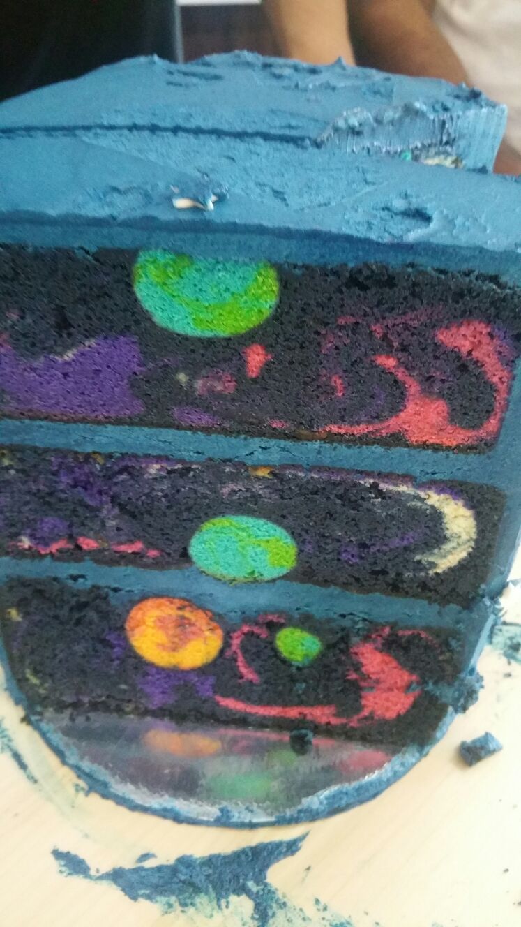 Galaxy Cake
