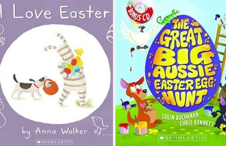 Easter themed book covers