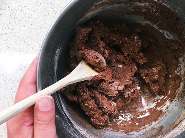 triple chocolate biscuit recipe step 3
