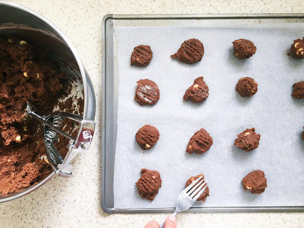 triple chocolate biscuit recipe step 5