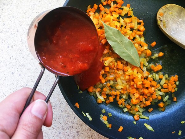 Tomato and cheese pasta recipe step 4
