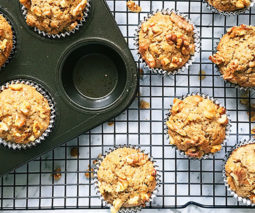 Banana nut muffins feature