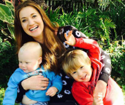Lana Hallowes and two sons - feature