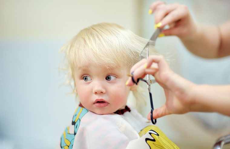 Toddler boy blonde hair cut - feature