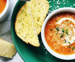 Homemade hearty tomato soup recipe