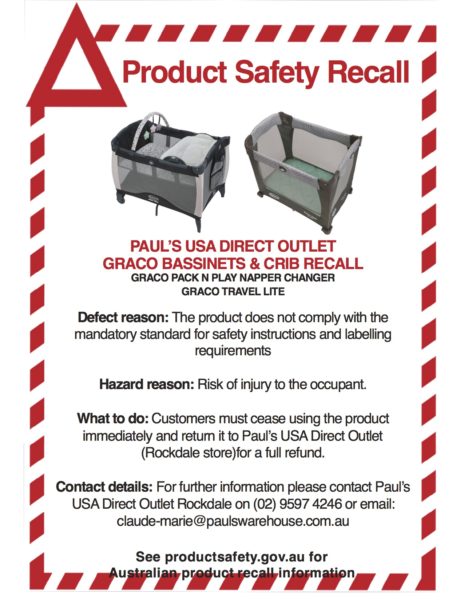 Graco product recall
