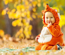 baby dressed up as a fox - feature