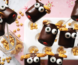 Christmas reindeer marshmallow pops recipe-feature