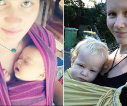 Jessica Offer babywearing - feature