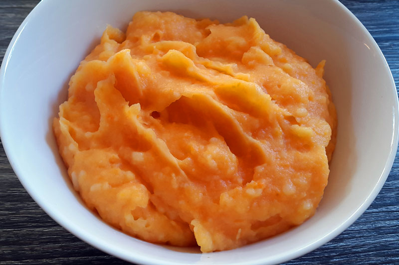 Sweet potato mash