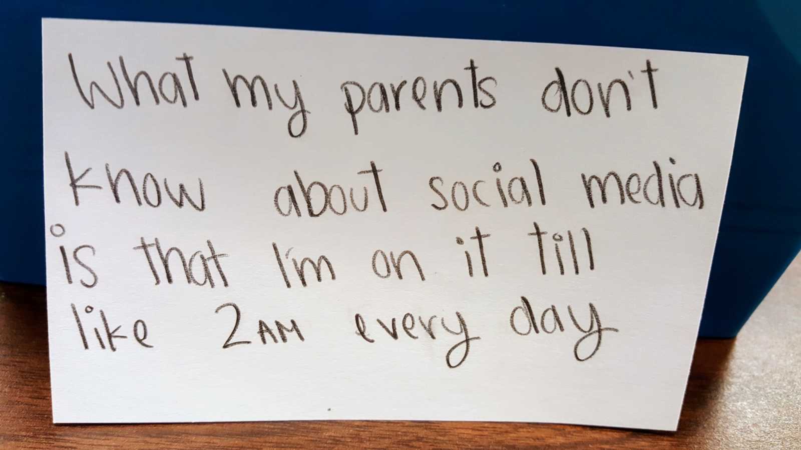 Skipper Coates 9th grade social media confessions