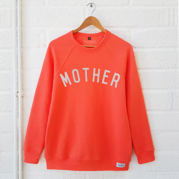 Coral MOTHER sweat shirt