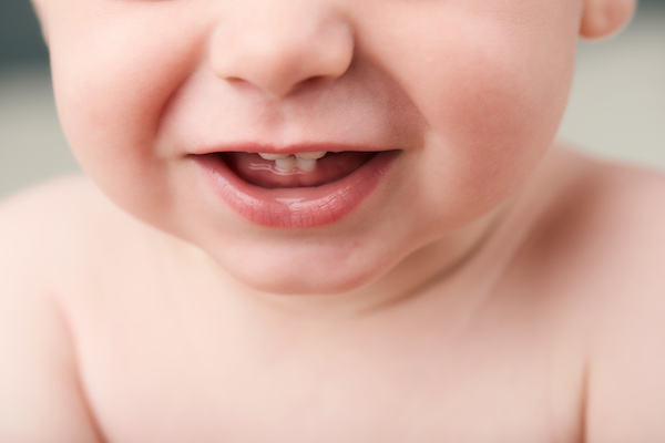 Baby's cute teeth