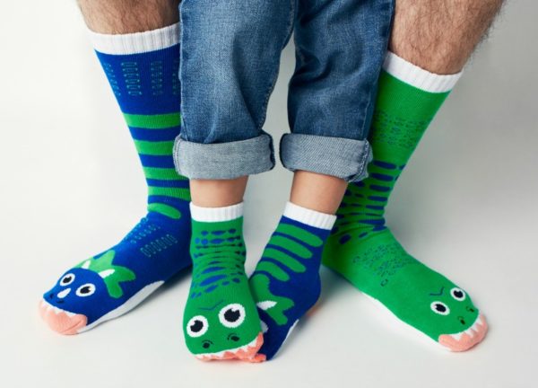 adult and child socks