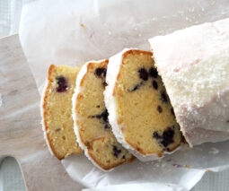 Lemon and blueberry loaf recipe - feature