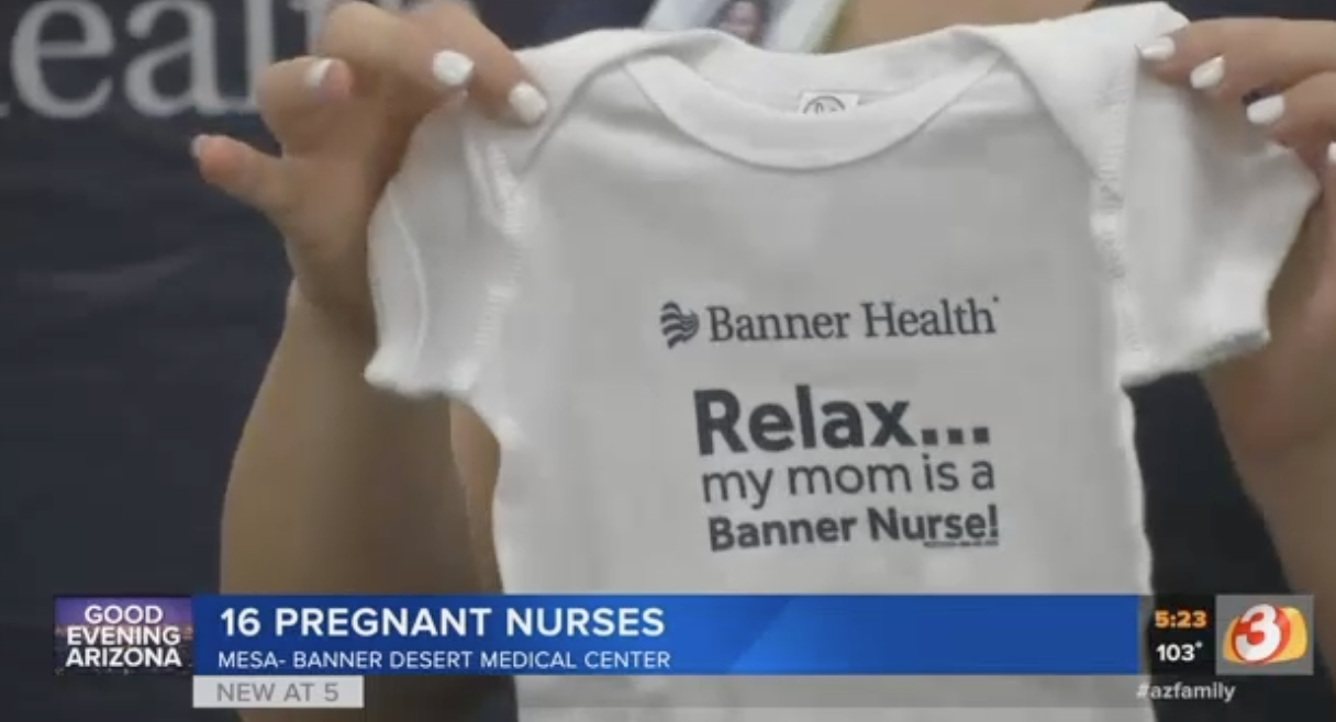 16 pregnant nurses gift cute onesie