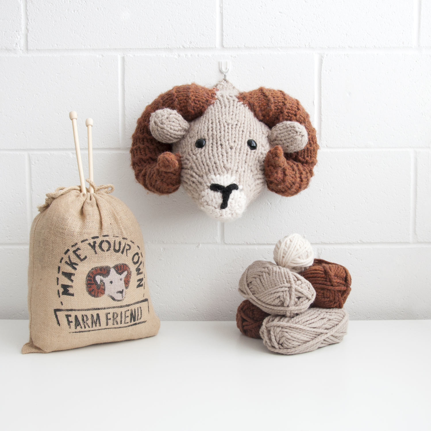Sincerely Louise Knitted Animal Head Kits