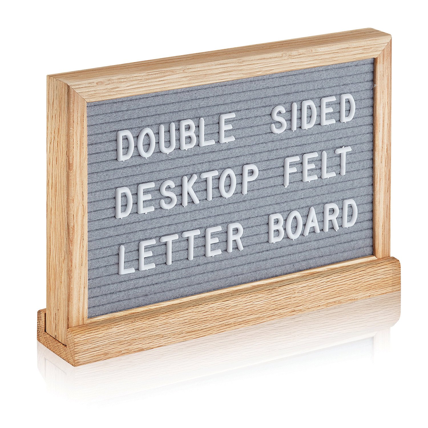 Double sided felt letter board 