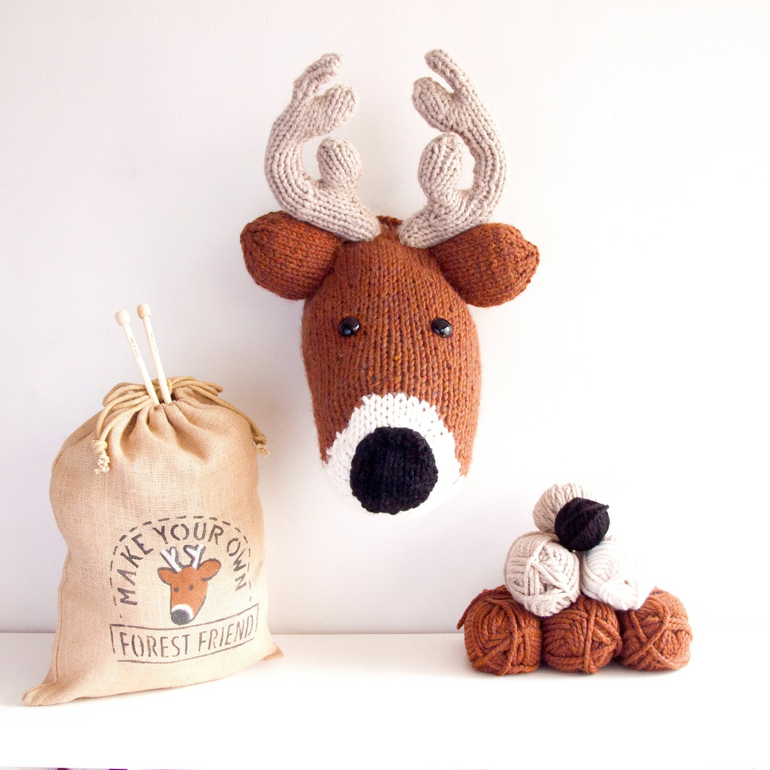 Sincerely Louise Knitted Animal Head Kits