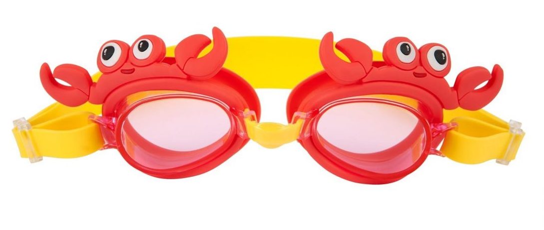 crabby swimming goggles