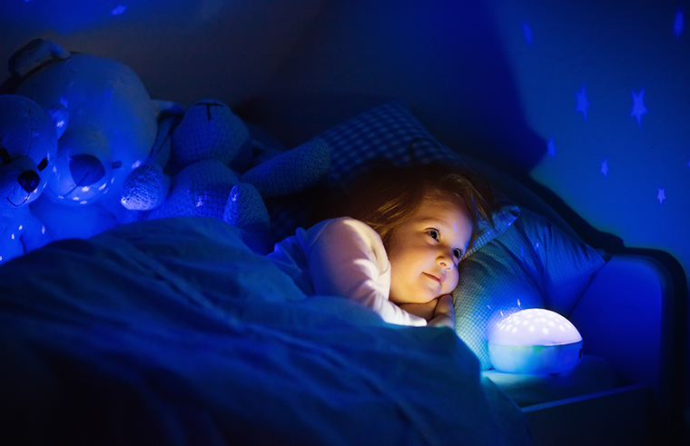 Is it OK for kids to sleep with the lights on?