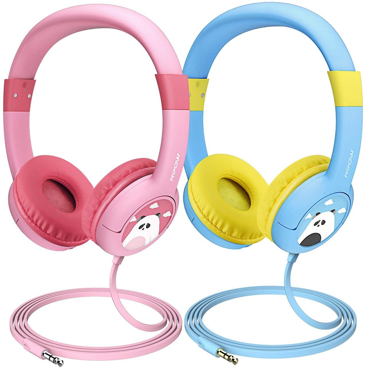 Mpow (2-Pack) Kids Headphones with 85dB Volume Limited Hearing Protection & Music Sharing Function