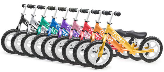 Cruzee balance bikes 