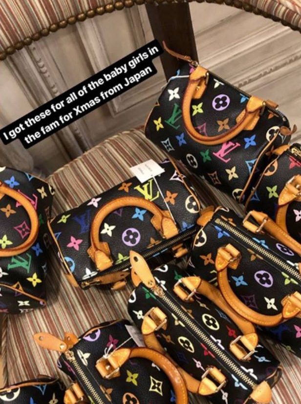 Kim Kardashian's Vuitton bags