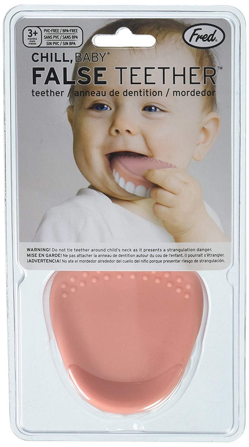 False teeth teething toy
