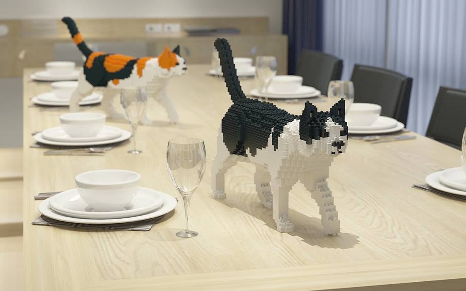 JEKCA cat sculptures