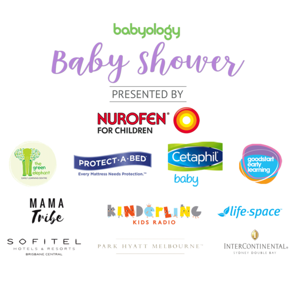 2019 baby shower master sponsor logo board