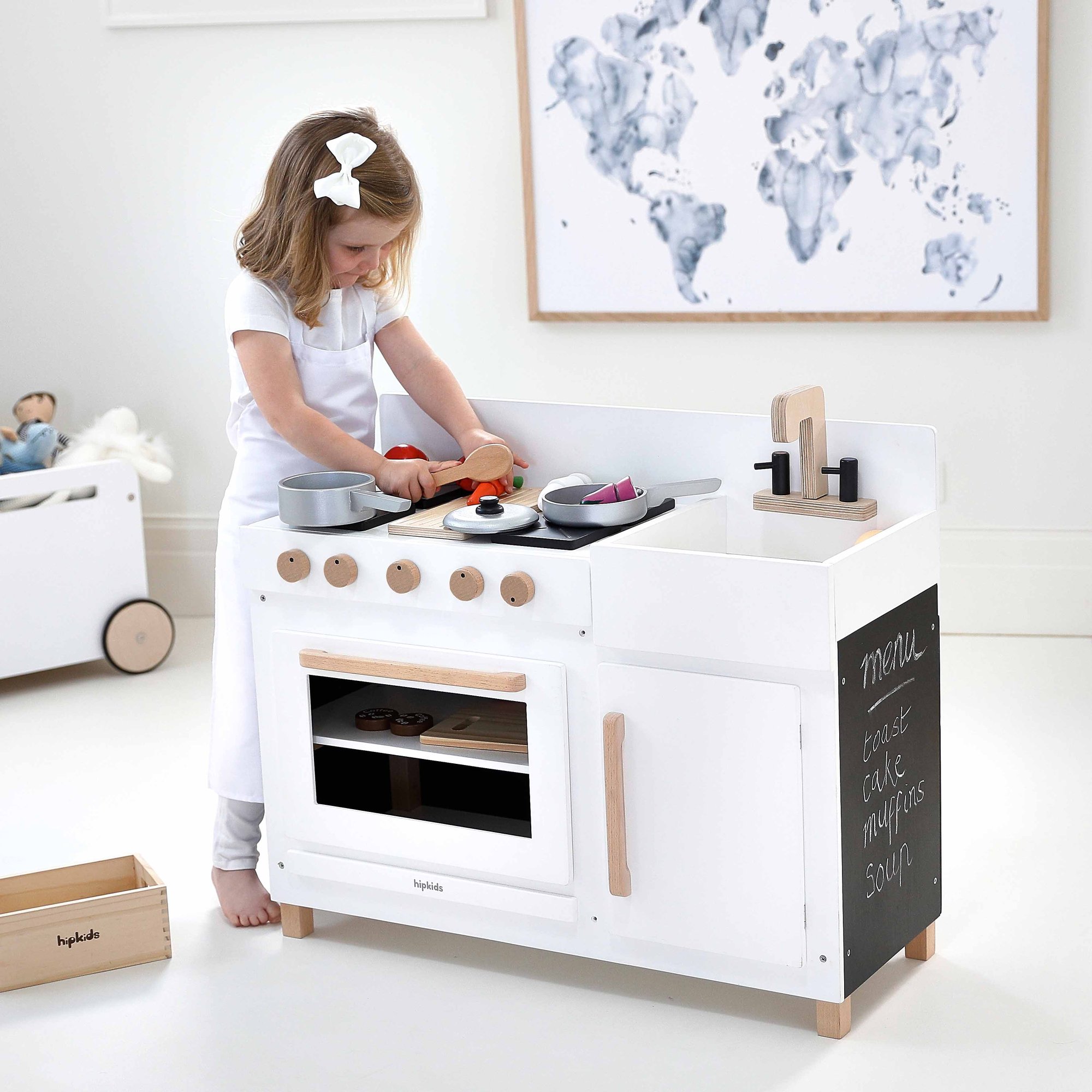 Wooden Toy Kitchens For Toddlers, Wooden Kitchen Playsets For Toddlers