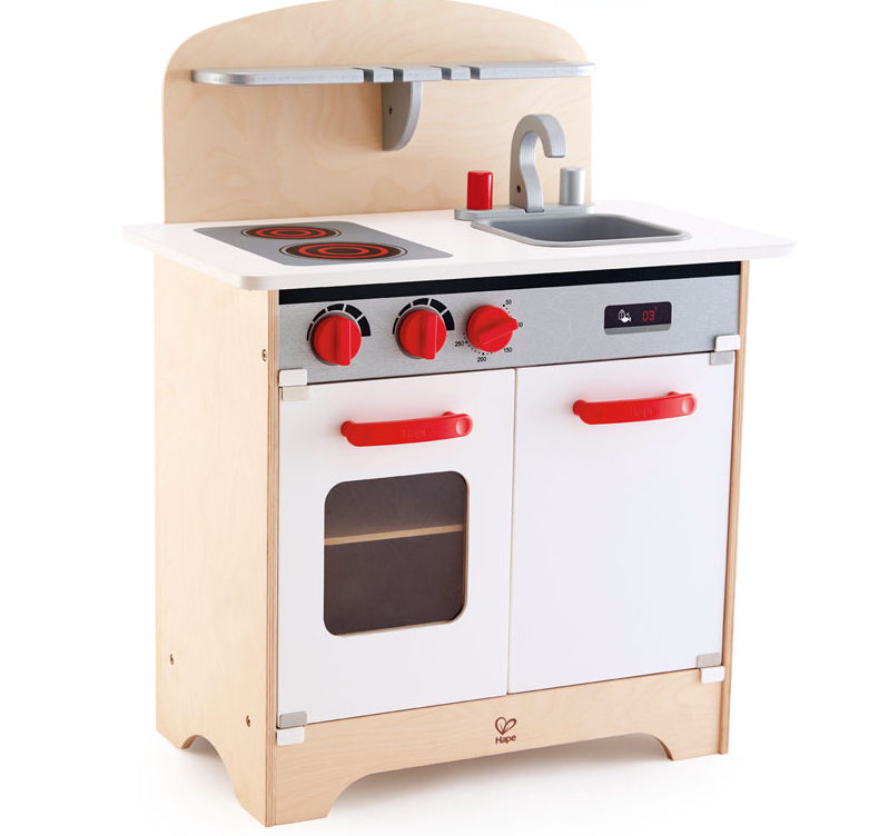 Hape toy wooden kitchen from Lime Tree Kids