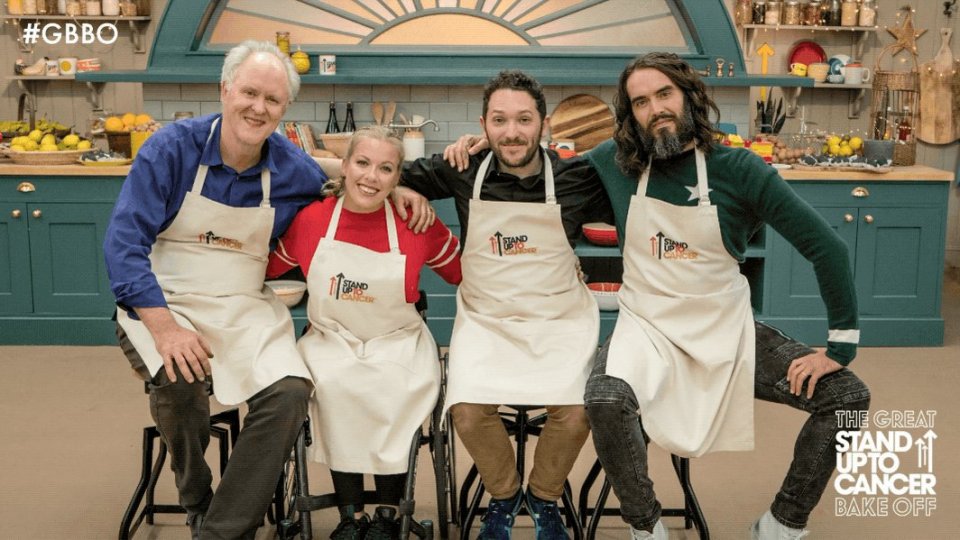 Russell Brand on Bake Off