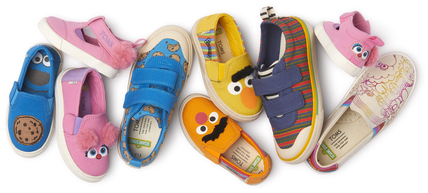 Toms Sesame Street Sneakers