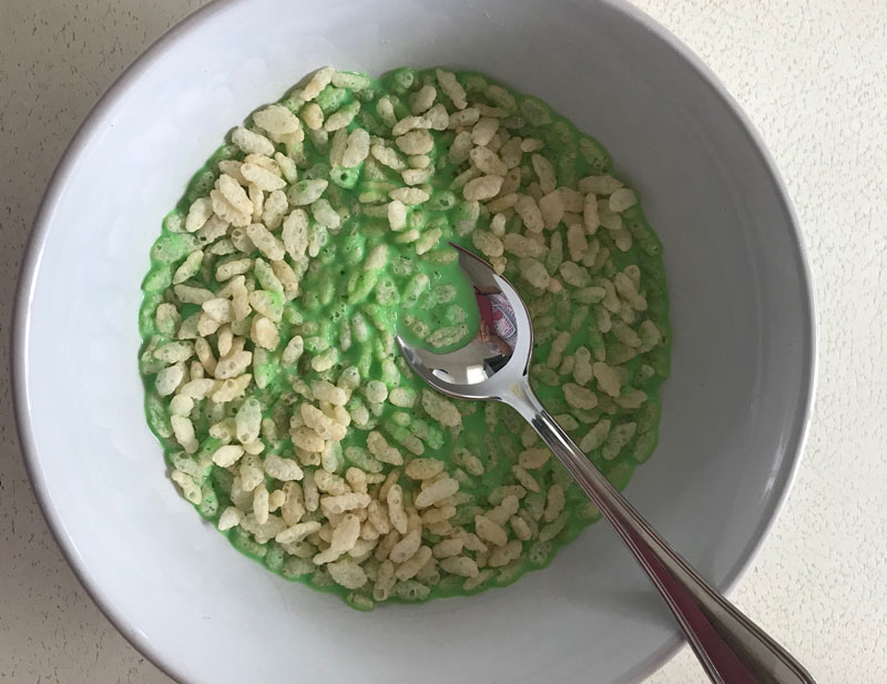 Green cereal